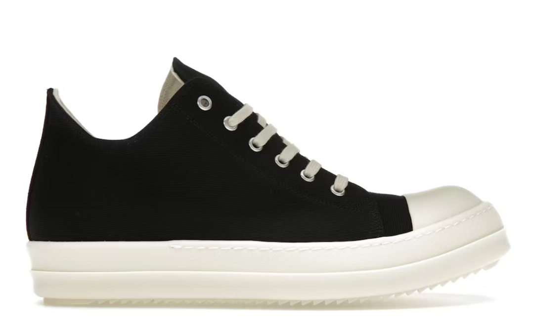 Rick Owens DRKSHDW Lido Low Sneaks Black Milk