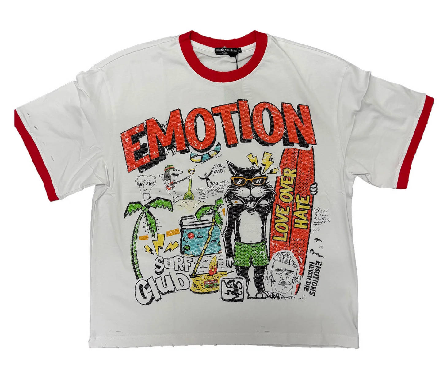 MIXED EMOTIONS 'SURF CLUB' TEE