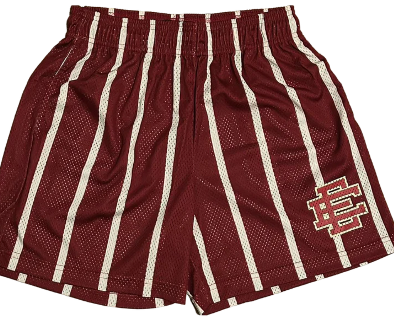 ERIC EMANUEL BASIC SHORT RED/WHITE STRIPES