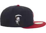 Supreme New Era Reaper S Logo 59Fifty Fitted Hat