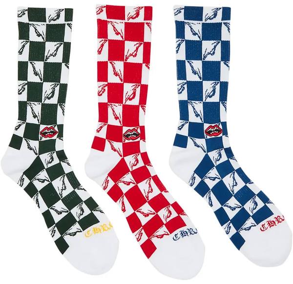 Chrome Hearts Matty Boy 99 Eyes Socks Multi - SINGLES