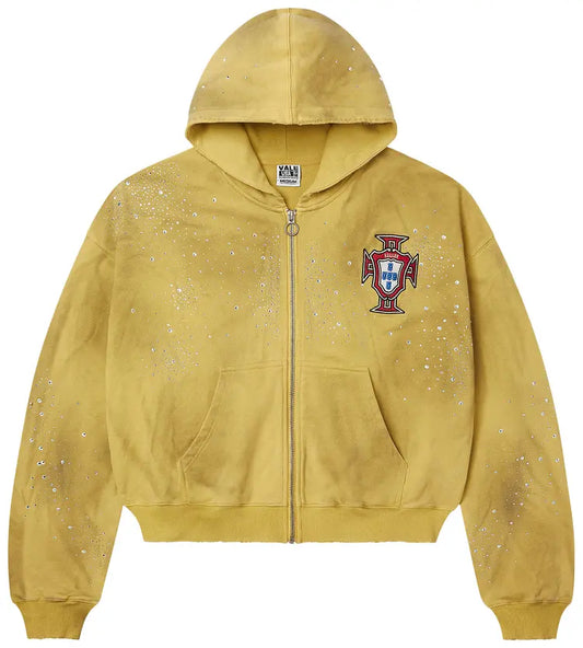 Vale Forever Sun Custered Zip Up 'Yellow'