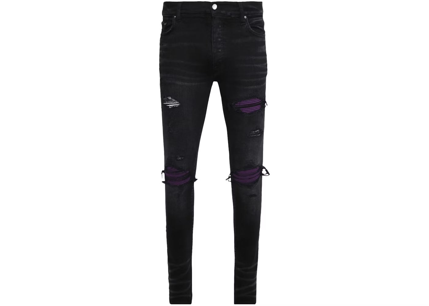AMIRI MX1 Ultra Suede Jeans Black