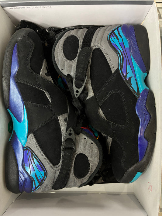 USED JORDAN RETRO 8 AQUA 2025