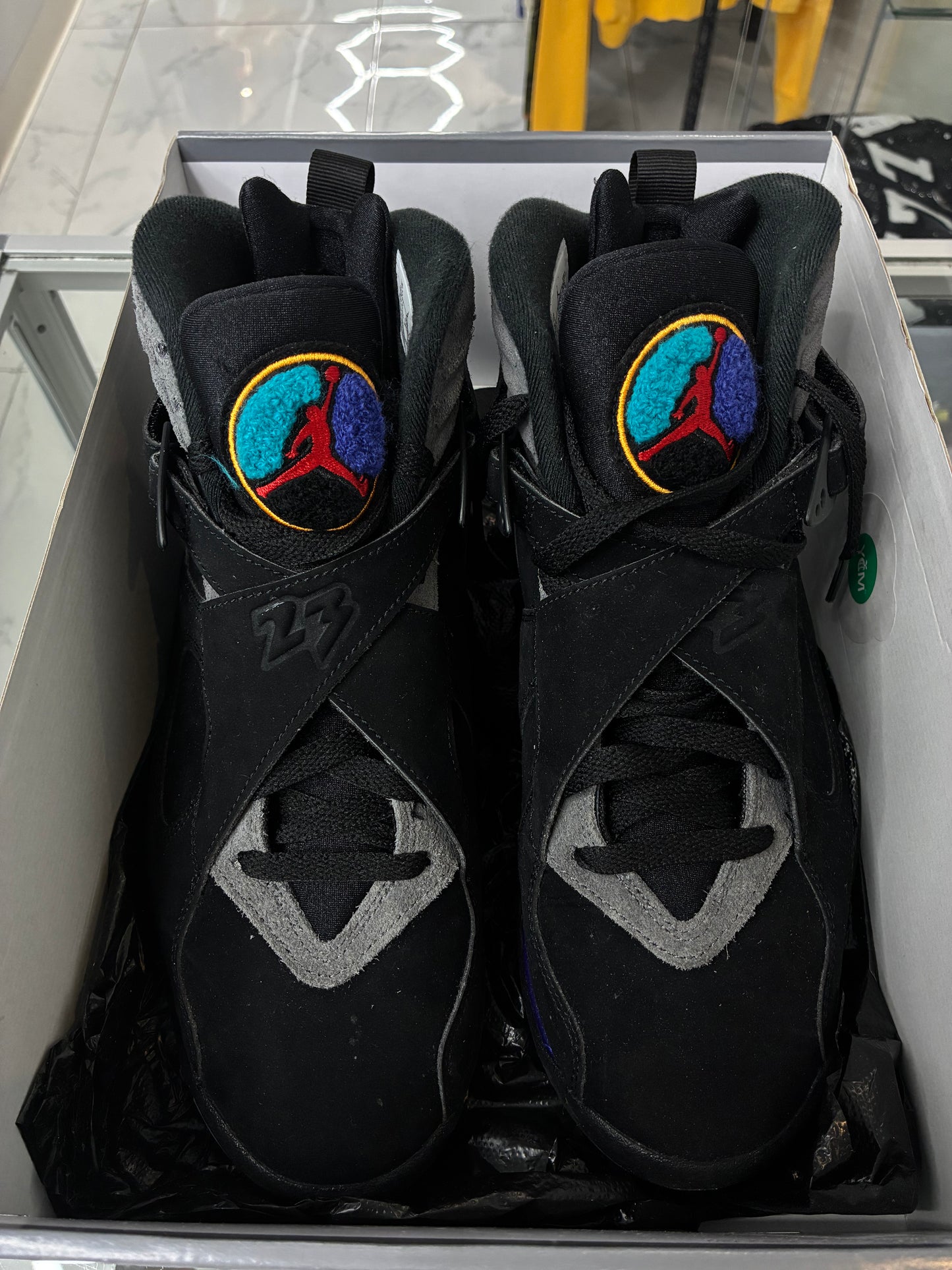 USED JORDAN RETRO 8 AQUA 2025