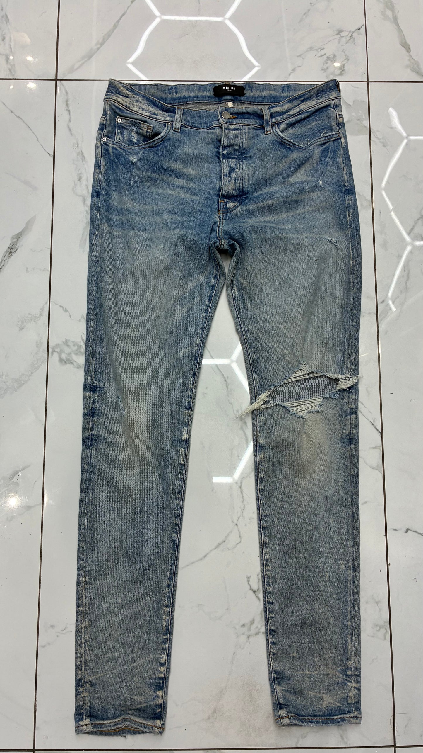 Amiri jeans blue classic