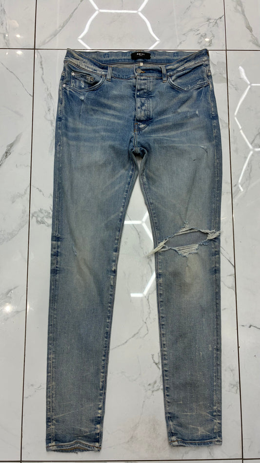 Amiri jeans blue classic