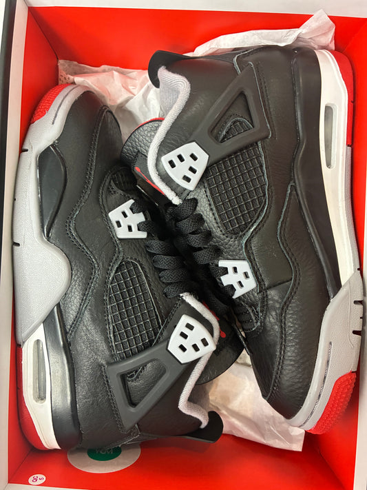 USED Jordan 4 Retro Bred Reimagined (GS)