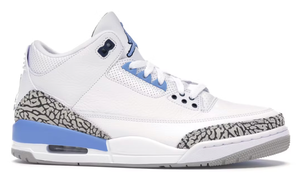 Jordan 3 Retro UNC (2020)
