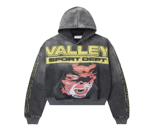 Vale Forever Midnight Garden Zip Up Hoodie Black
