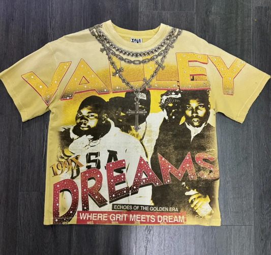 VALE GOLDEN RHINESTONE T-SHIRT