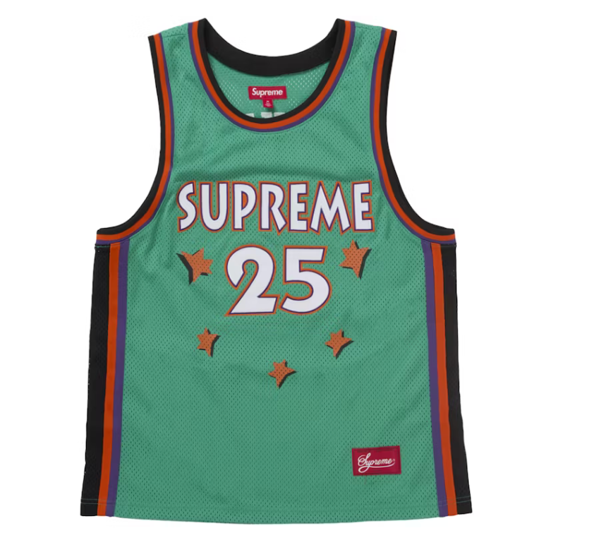 Supreme All Star Basketball Jersey (SS25) Green