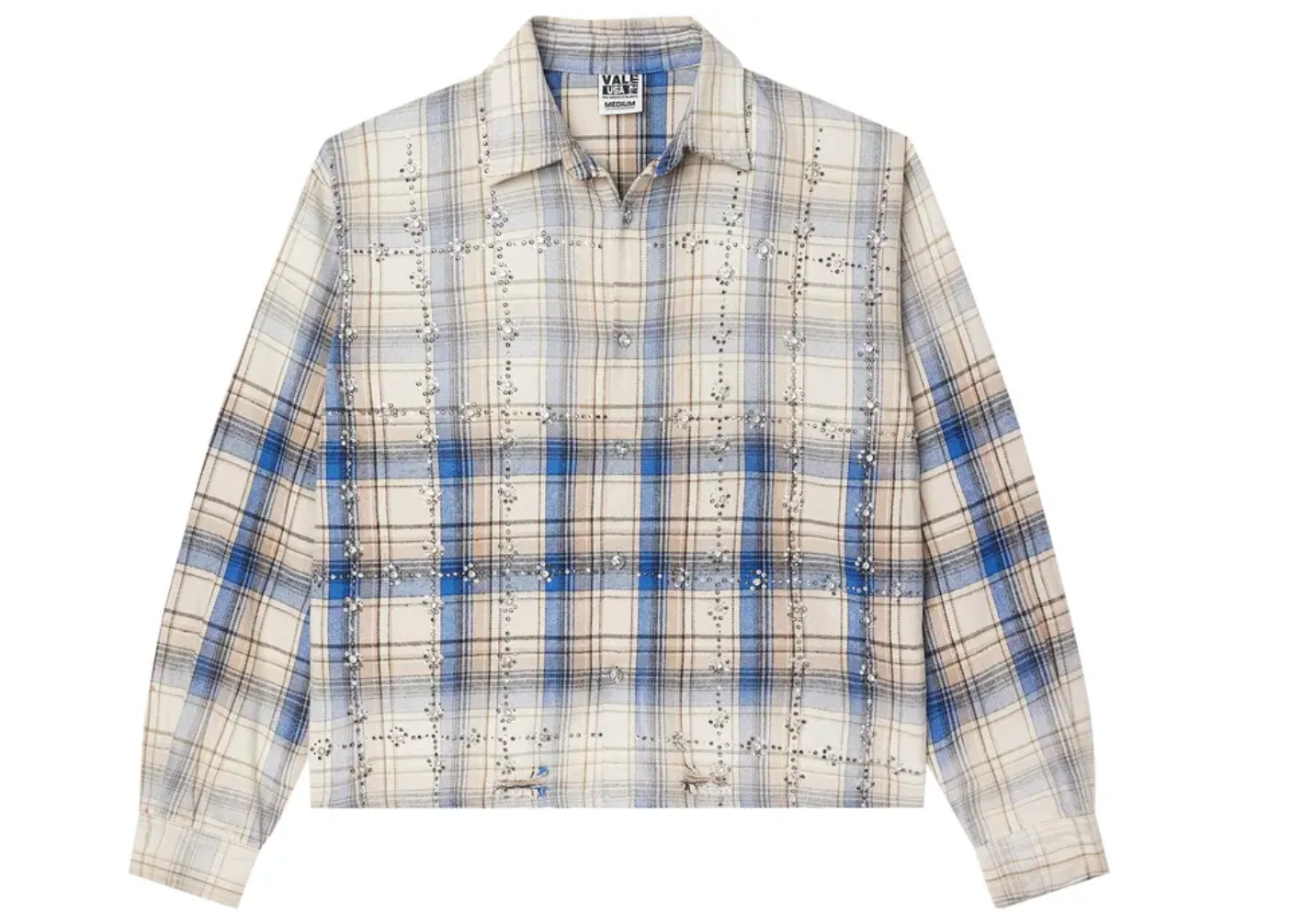 Vale Forever Skyfall Flannel 'Cream/Blue'