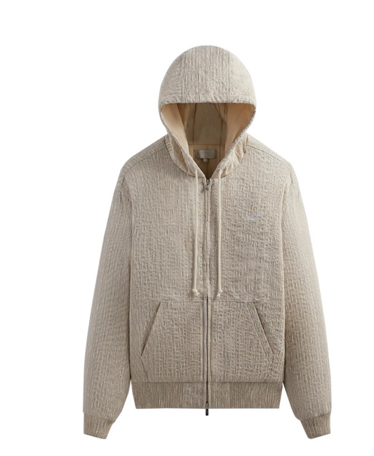 Kith Slub Boucle Sierra Zip Hoodie 'Canvas'