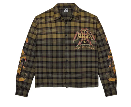 Vale Forever Reborn Flannel 'Green'