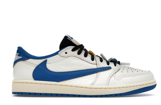 Jordan 1 Retro Low OG SP Fragment x Travis Scott Sail Military Blue