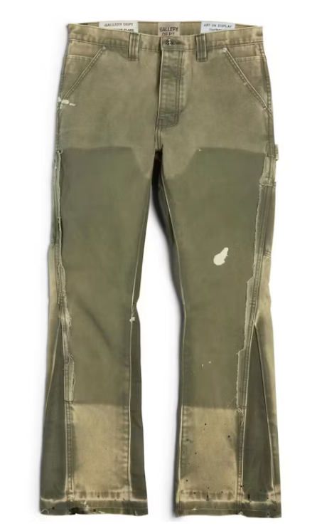 Gallery Dept. La Carpenter Flare Trousers Moss