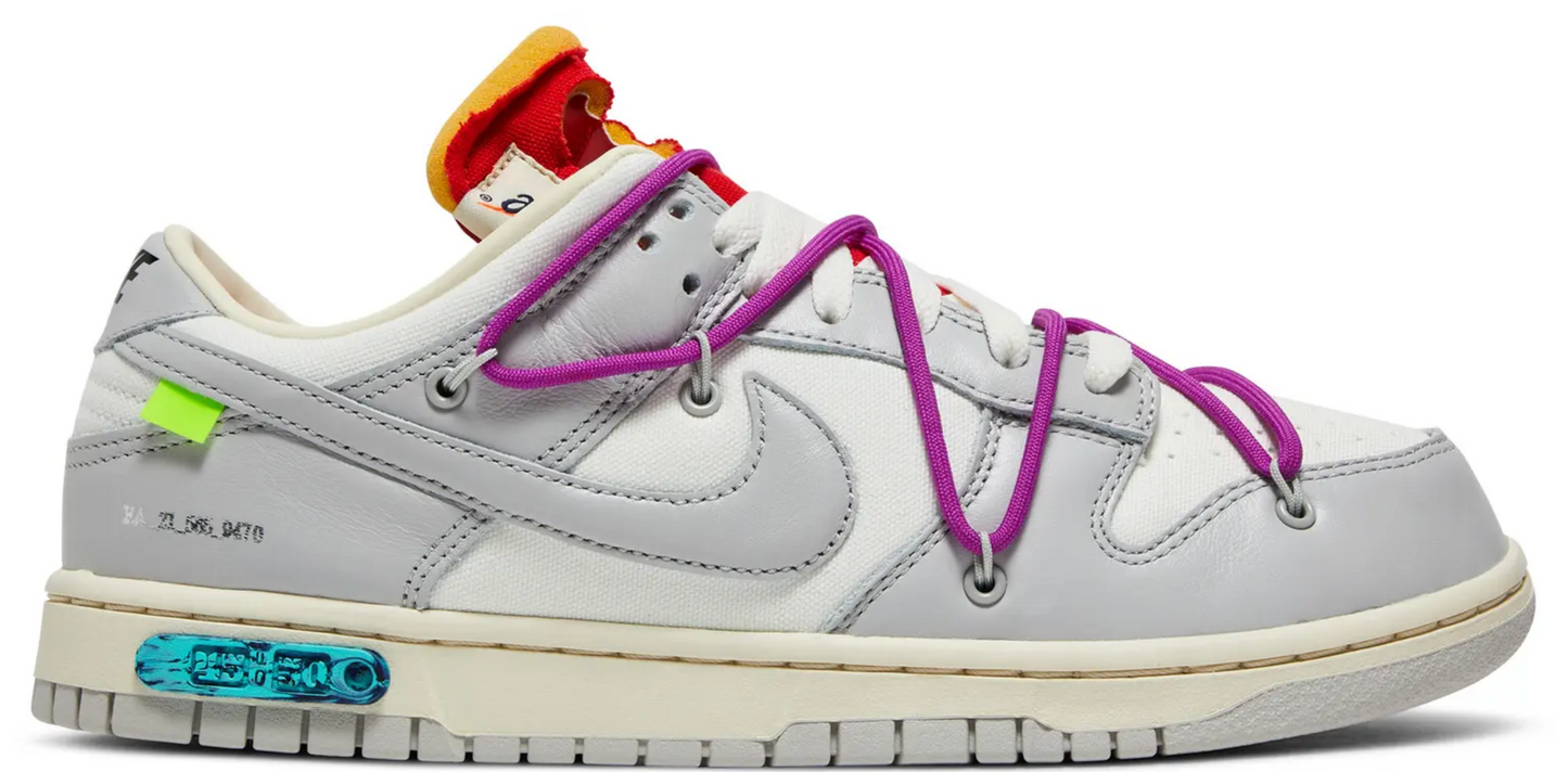 USED Nike Dunk Low Off-White Lot 45