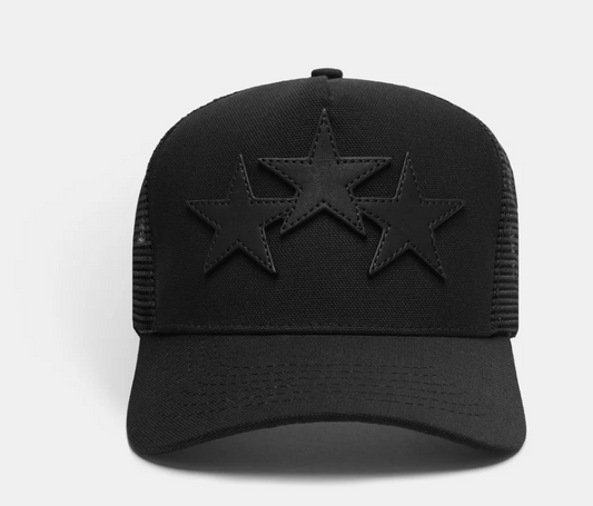 3 STAR TRUCKER HAT