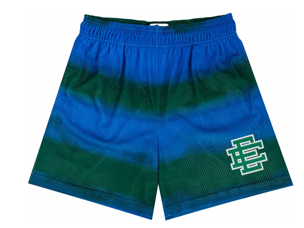 Eric Emanuel EE Short Blue/Green Stripe