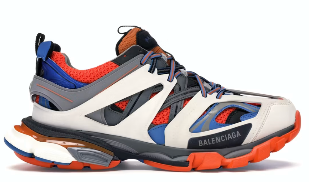 Balenciaga Track Orange Blue