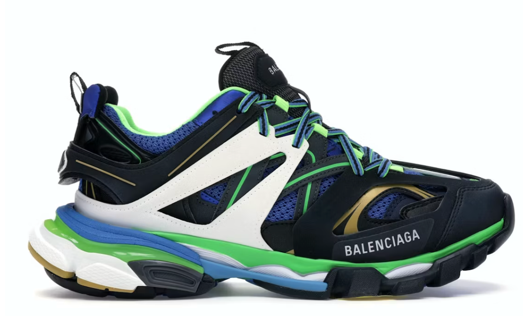 Balenciaga Track Green White Blue