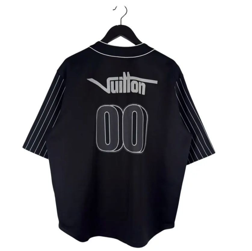Louis Vuitton Logo Baseball Jersey