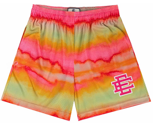Eric Emanuel EE Short Pink/Yellow Stripe