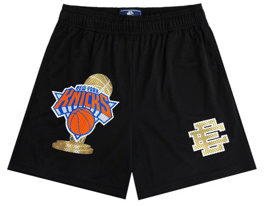 Eric Emanuel x New York Knicks Champ Shorts Black/Gold