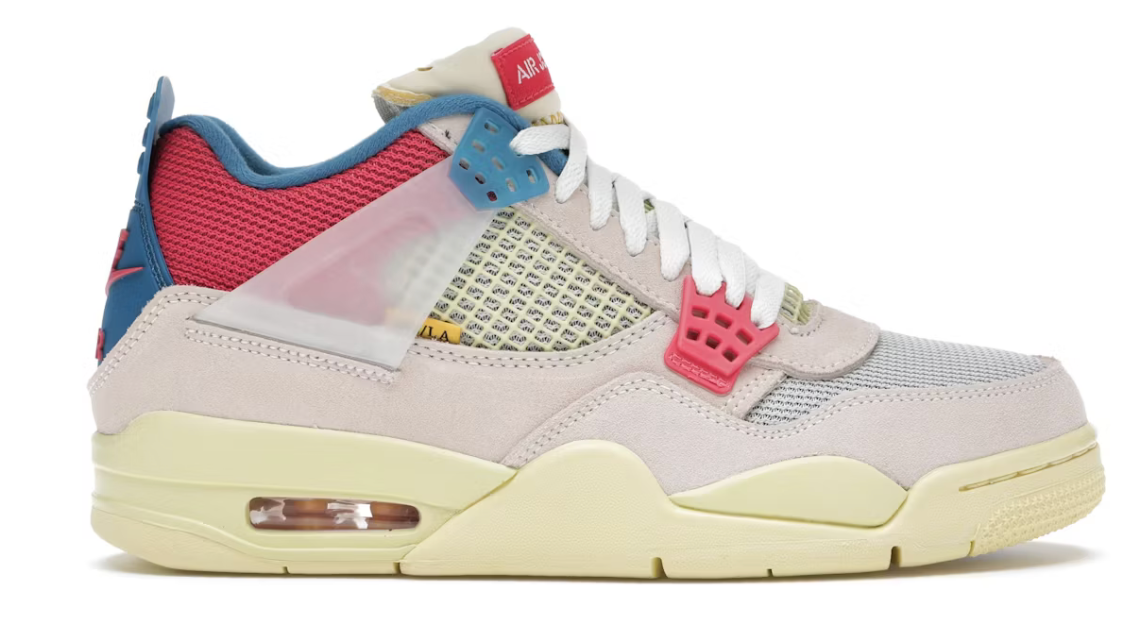 U Jordan 4 Retro Union Guava Ice