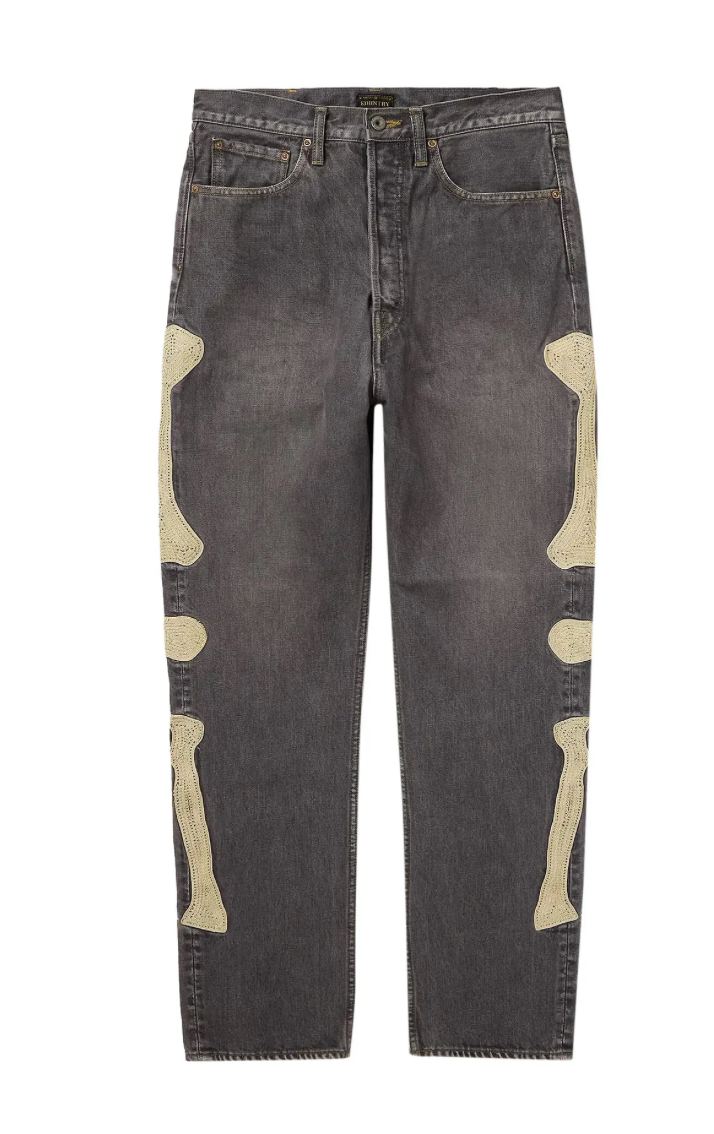 U KAPTIAL MEXICAN TUXEDO DENIM JEANS