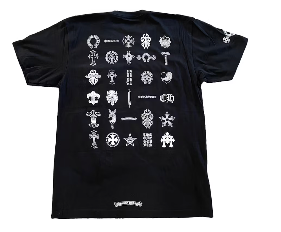 Chrome Hearts Multi Logo T-shirtBlack