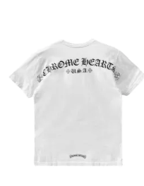 Chrome Hearts USA script-print T-shirt