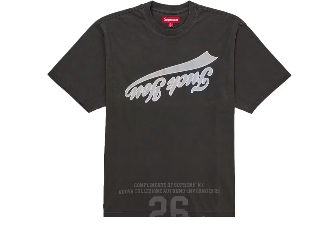 Supreme Cracked Flipped S/S TopBlack