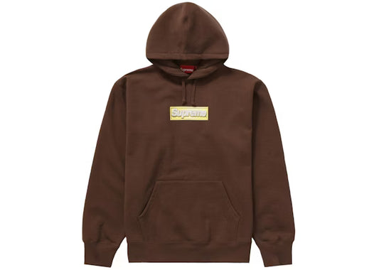Supreme Bling Box Logo Hooded Sweatshirt