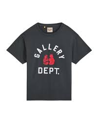 Gallery Dept. Black Boxing Merch Printed Cotton T-Shirt
