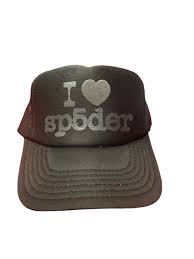 Sp5der Souvenir Trucker Black