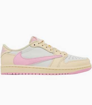 Jordan 1 Retro Low OG SP Travis Scott Shy Pink