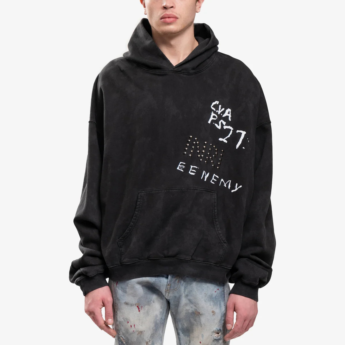 Rivington Roi Rebis Inri Embellished Hooded
