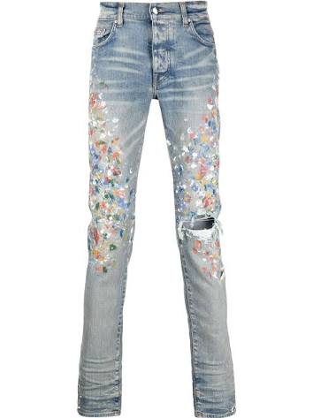 Amiri Men's Paint-Splattered