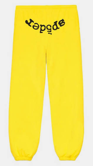 Sp5der Legacy Sweatpant Yellow