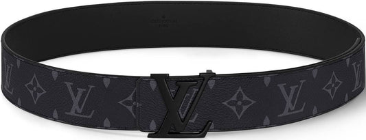 Louis Vuitton LV Initiales Monogram Eclipse Canvas Belt