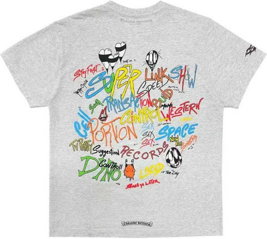 Chrome Hearts Matty Boy Brain Short Sleeve Tee