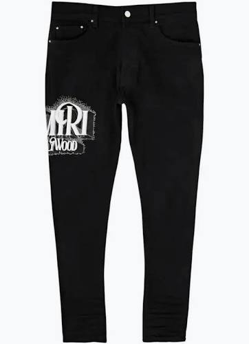 Amiri credits crystal skinny jeans